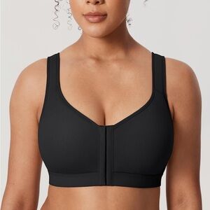 NWT DELIMIRA Women's Inbarely Posture Front Closure LightlyPadded Full Coverage